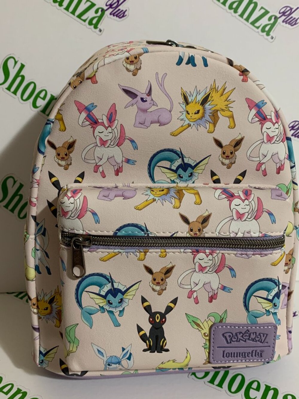 Loungefly Mini Backpack Pokemon Eeveelutions Eevee Evolution Umbreon Sylveon Bag